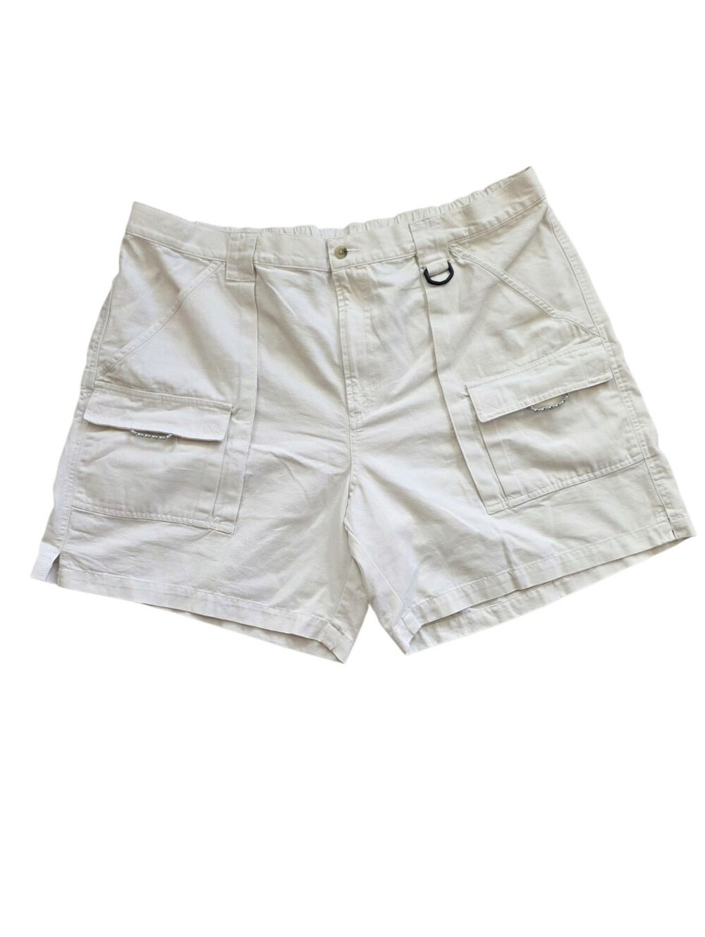 Columbia PFG 2XL Beige Tan Half Moon Performance Fishing Gear Cargo Shorts XXL